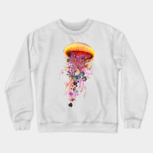 Electric Jellyfish World Crewneck Sweatshirt